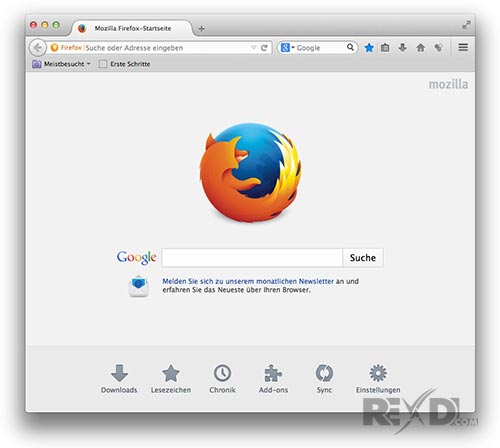 firefox download for mac os x 10.9.5